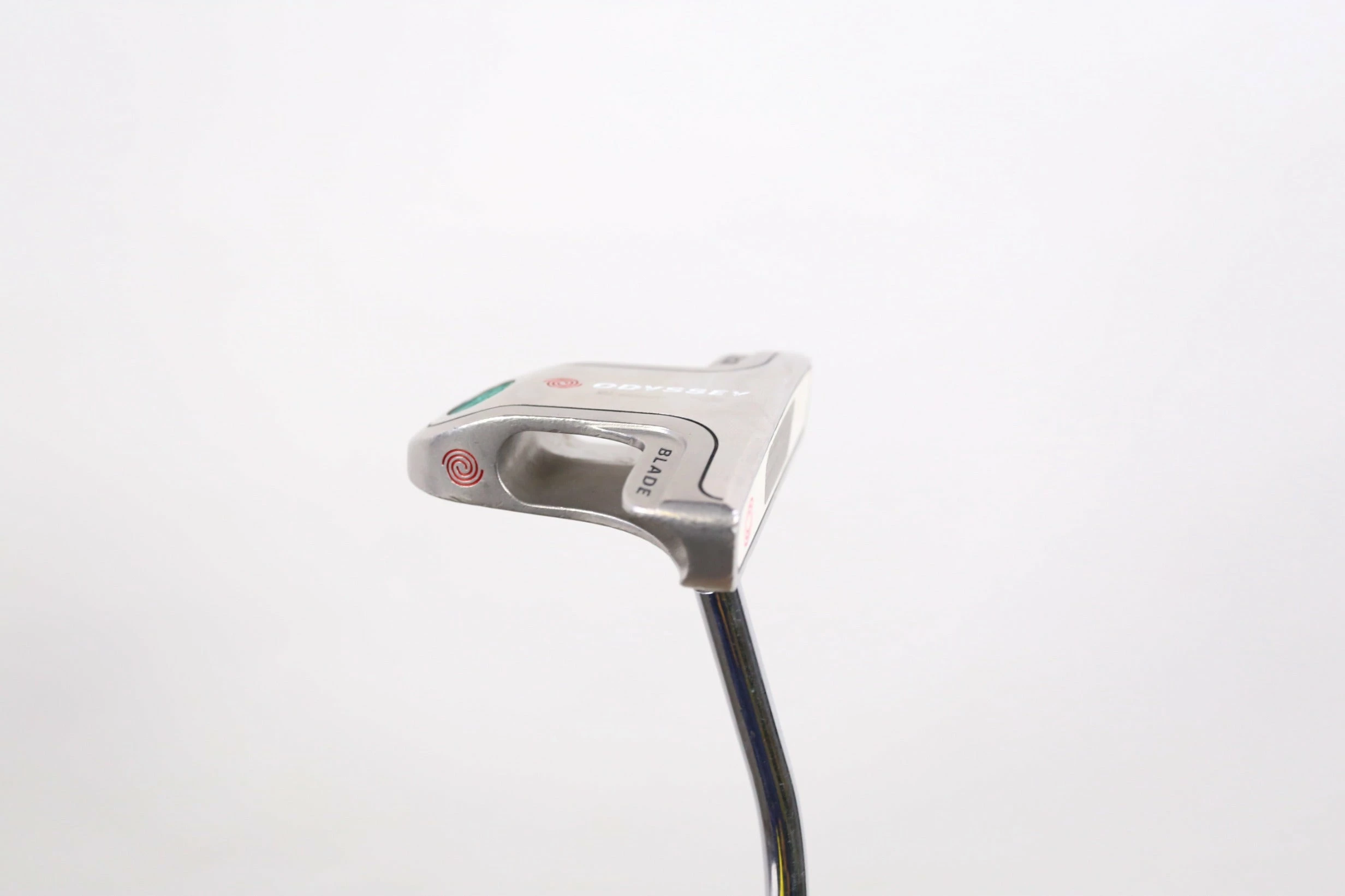 Odyssey White Steel 2-Ball Blade Putter RH 34 In Odyssey Steel Shaft 4 Odyssey White Steel 2-Ball Blade Putter RH 34 In Odyssey Steel Shaft - Image 2