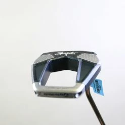 TaylorMade Spider S Navy Putter RH 34 In KBS Steel Shaft Pistol GTR 1.0 Grip