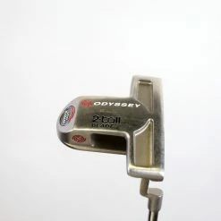 Odyssey White Ice 2-Ball Blade Putter RH 35.25 In Odyssey Steel Shaft