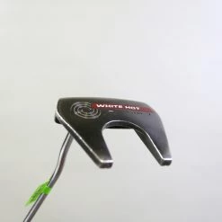 LEFTY Odyssey White Hot Pro #7 Putter 35 In Steel Shaft Odyssey Grip Mallet