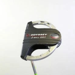LEFTY Odyssey White Hot XG 2-Ball SRT Putter 34.5 In Steel Shaft