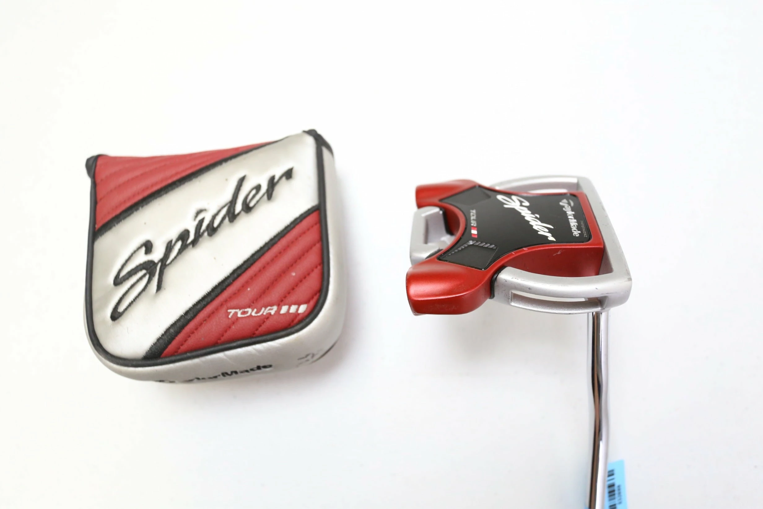 TaylorMade Spider Tour Red Putter RH 33.75 In Steel Shaft Pistol GT 2.0 Grip 3 TaylorMade Spider Tour Red Putter RH 33.75 In Steel Shaft Pistol GT 2.0 Grip