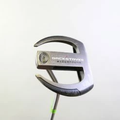 Odyssey Backstryke Sabertooth Putter RH 35.25 In Steel Shaft Sniper Grip Mallet