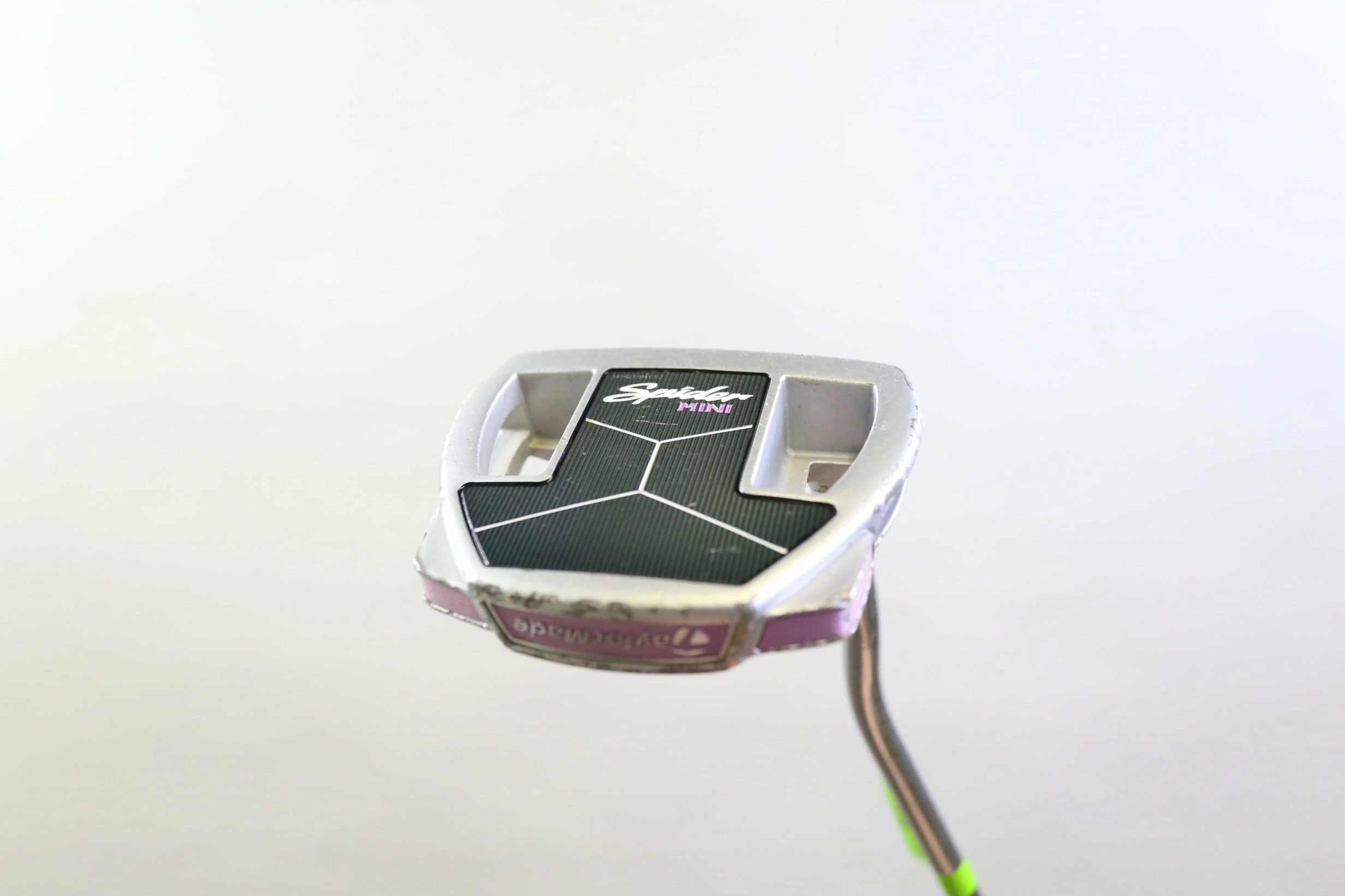 TaylorMade Spider Mini Diamond Silver Putter RH 33 In TaylorMade Steel Shaft 3 TaylorMade Spider Mini Diamond Silver Putter RH 33 In TaylorMade Steel Shaft