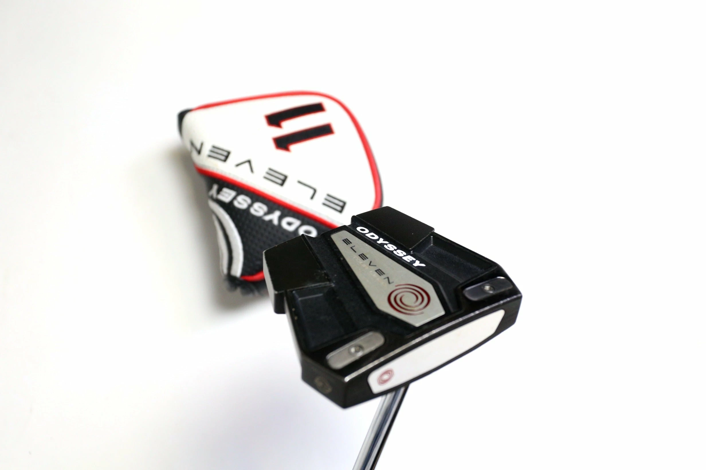 Odyssey Eleven Tour Lined CS Red Stroke Lab PSTL Putter RH 34 In Graphite/Steel 3 Odyssey Eleven Tour Lined CS Red Stroke Lab PSTL Putter RH 34 In Graphite/Steel