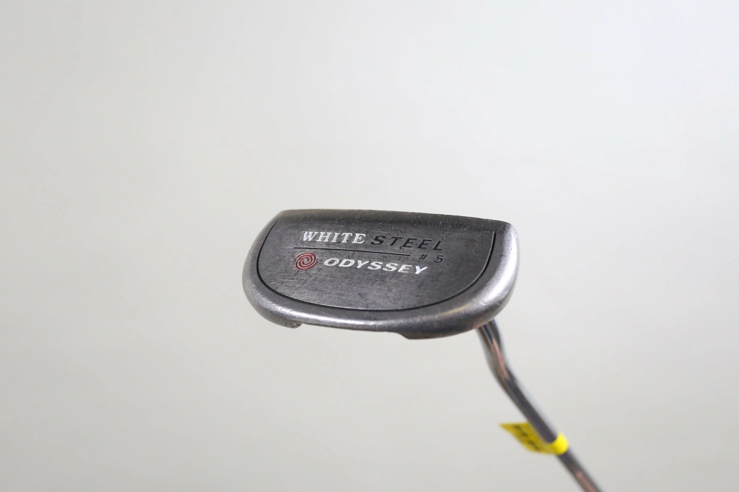 Odyssey WHITE STEEL 5 Putter RH 32.75 In Steel Shaft Oncourse Grip Mid-mallet 3 Odyssey WHITE STEEL 5 Putter RH 32.75 In Steel Shaft Oncourse Grip Mid-mallet