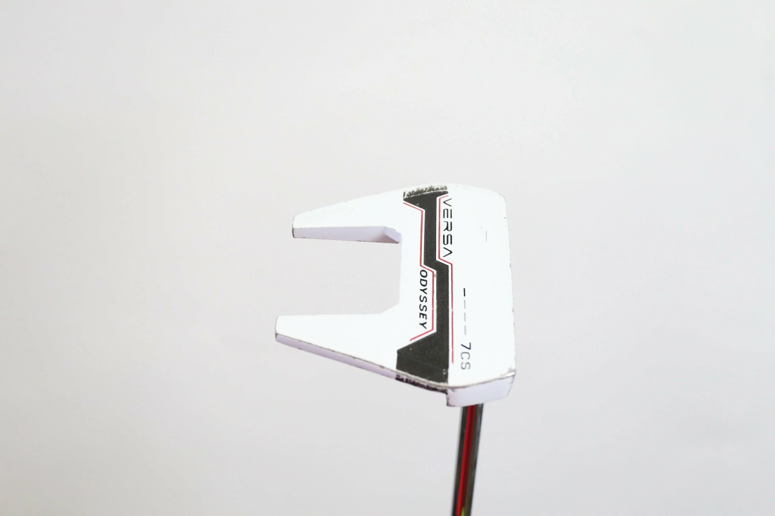 Odyssey Versa #7CS White Putter RH 35 In TaylorMade Steel Shaft 3 Odyssey Versa #7CS White Putter RH 35 In TaylorMade Steel Shaft