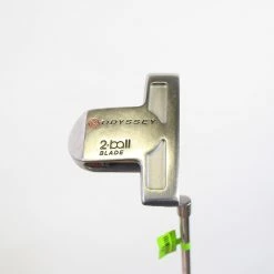 Odyssey White Hot 2-Ball Blade Putter RH 35 In Odyssey Steel Shaft
