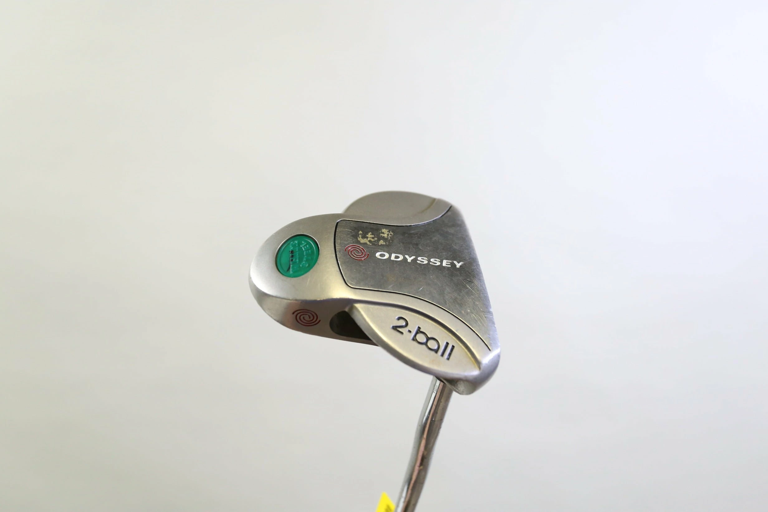 Odyssey White Steel 2-Ball Putter RH 36 In Steel Shaft WinnPro 1.32 Grip Mallet 3 Odyssey White Steel 2-Ball Putter RH 36 In Steel Shaft WinnPro 1.32 Grip Mallet