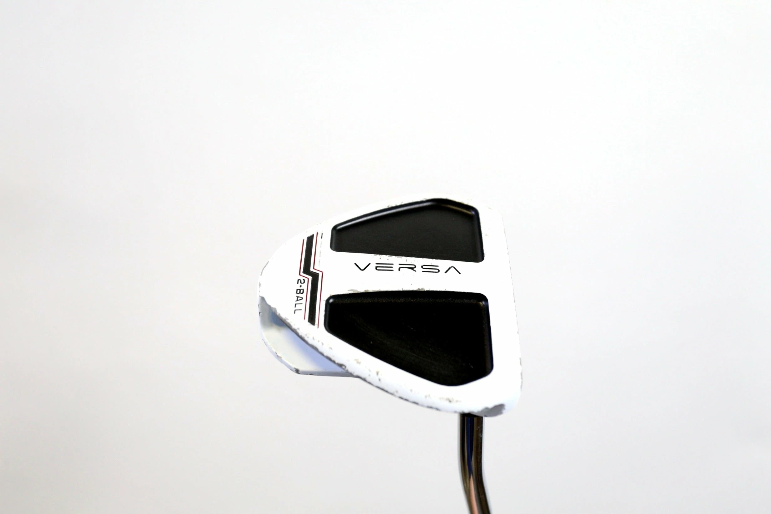 Odyssey Versa 2-Ball White Putter RH 34 In Versa Steel Shaft 3 Odyssey Versa 2-Ball White Putter RH 34 In Versa Steel Shaft