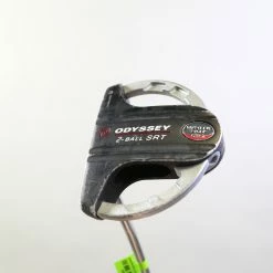 LEFTY Odyssey White Hot XG 2-Ball SRT Putter 34 In Steel Shaft Odyssey Grip