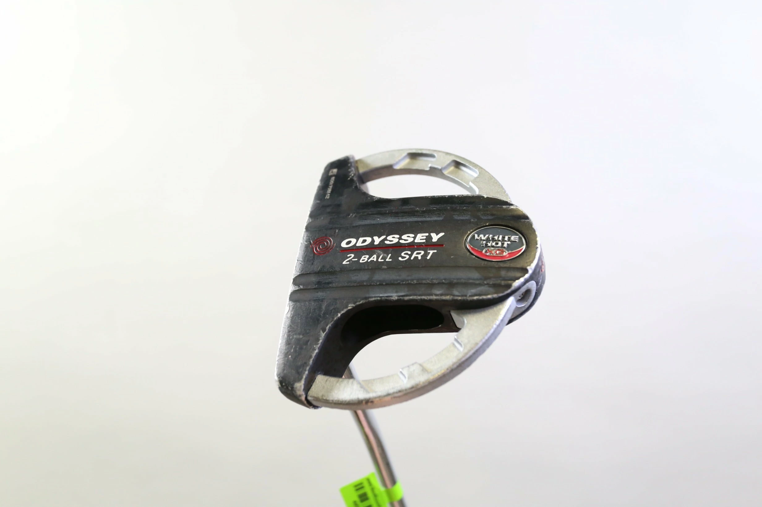 LEFTY Odyssey White Hot XG 2-Ball SRT Putter 34 In Steel Shaft Odyssey Grip 3 LEFTY Odyssey White Hot XG 2-Ball SRT Putter 34 In Steel Shaft Odyssey Grip